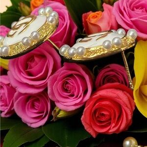 Luxury stainless‎ steel earrings